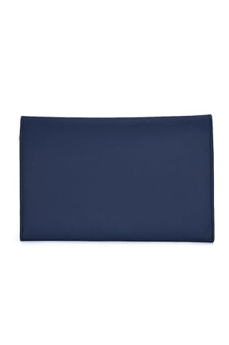 AR BRAND EST. 2021 Travel Document Wallet Organiser with Lock for Passport (Dark Blue) — view 4