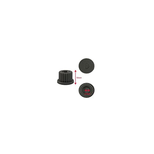 Ufixt Universal Cooker Control Knobs | 8 Pack Silver Oven Dial Kit | Includes 24 Adaptors for All Shaft Sizes | Compatible with Hotpoint Beko — view 5