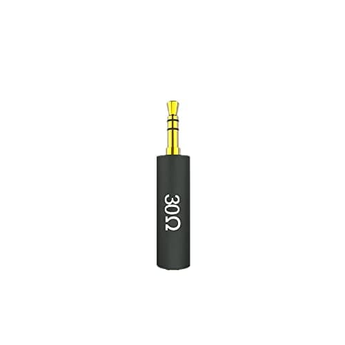 Conductor Earphone Impedance Plug 75 150 200 400 600 ohm Noise Cancelling Adapter Resistance Professional Reduce Noise Filter Plug (75 ohm)
