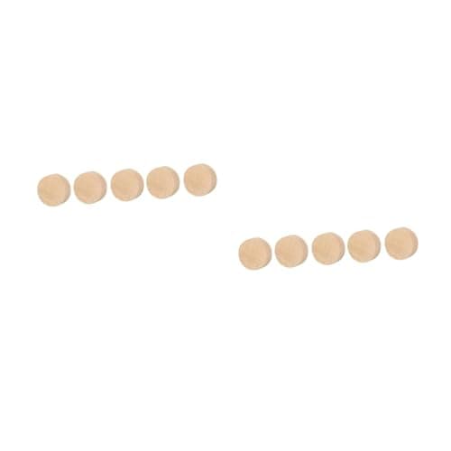 Toyvian 10pcs Trombone Water Key Cork Plug for Musical Instrument Accessories Replacement Cork Pads for Water Flow Control Valve Adapter Compatible Trumpet Pads