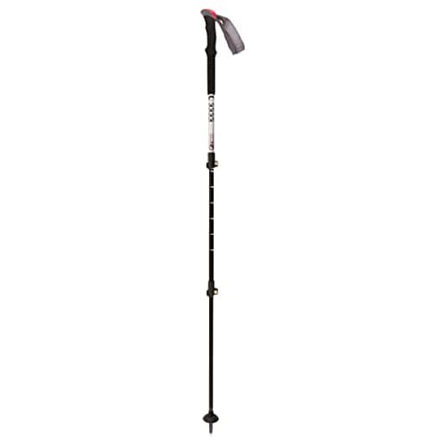 Trespass Travel Walking Poles Qiklock Silver One Size — view 2