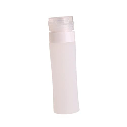 GANAZONO Portable Travel Soap Dispenser Bottle 38ml Silicone Liquid Container with Wide-mouth Design and Portable Size for Camping and Essential Oil Blends