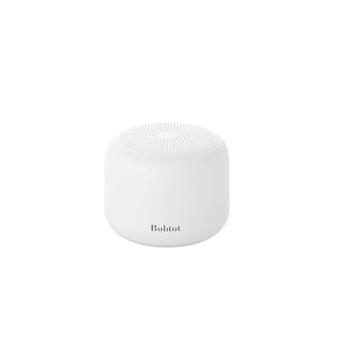 Bobtot Portable Bluetooth Speakers with Strap Mini Speaker, White