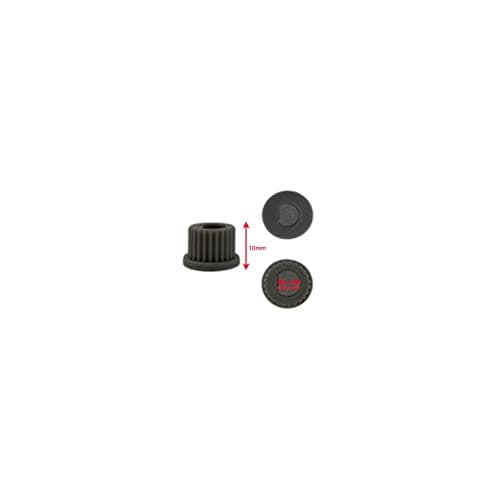Ufixt Universal Cooker Control Knobs | 8 Pack Silver Oven Dial Kit | Includes 24 Adaptors for All Shaft Sizes | Compatible with Hotpoint Beko — view 4