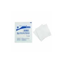 Gauze swabs, Sterile 5cm x 5cm, 4Ply (Pack of 5 x 25) - Non-Woven and Soft — view 2
