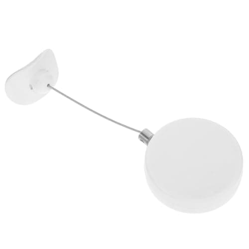 Retractable Anti Theft Wire Lock Cable for Earphones and Games White