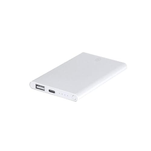 Sawfish Personalised Power Bank Backen 4000mAh USB & USB-C Fast Charging Portable External Battery Pack with LED Indicators, Type-C Cable Included — view 2