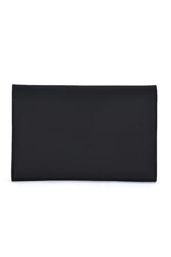 AR BRAND EST. 2021 Travel Document Wallet Organiser with Lock for Passport (Black) — view 5