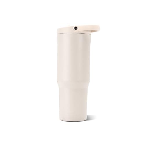 HydroJug Sport 32 oz Insulated Stainless Steel Water Bottle, Cream — view 2
