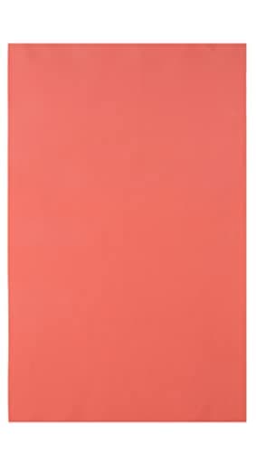 Sleepdown Plain Large Beach Towel Soft Microfiber Absorbent Swimming Pool Travel Camping Bath Sauna Gym Yoga with Bag - Coral - (160 x 90cm) — view 2