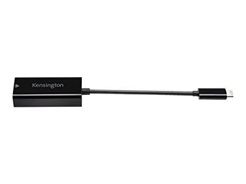 Kensington (CA1100E) USB-C Ethernet Adapter, Thunderbolt 3, RJ45, 10/100/1000 Gigabit, Windows, Macbook and Chromebook compatible - Plug and Play design, suitable for Home Office — view 4
