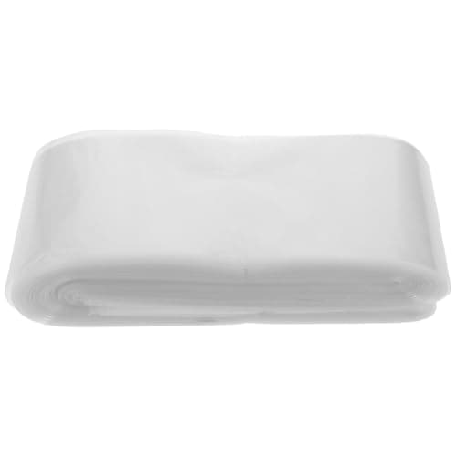 VALICLUD 100pcs Dustproof Long Plastic Sleeves Belt Keeper Bag X Reusable Storage Pouch Breathable Dust Cover Bags for Closet Organization Packing Travel Essentials