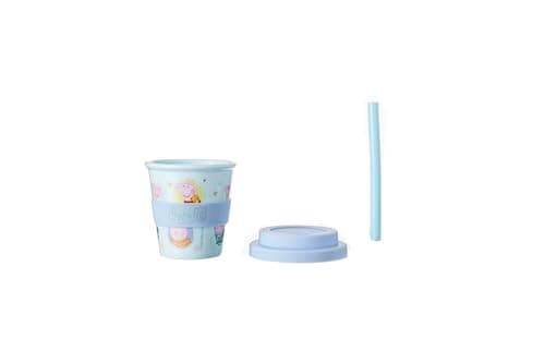 HOX Peppa Pig Kids Babyccino Travel Cup for Cold Drinks 100ml – BPA-Free Reusable Spill-Resistant & Portable — view 3