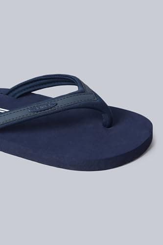 Animal Swish Womens Lightweight Flip-Flops Navy 6 — view 6