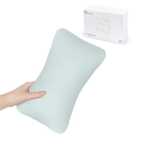 vocheer Small Pillow with Removable Cover, 28*17 cm Tiny Travel Pillow 1PC