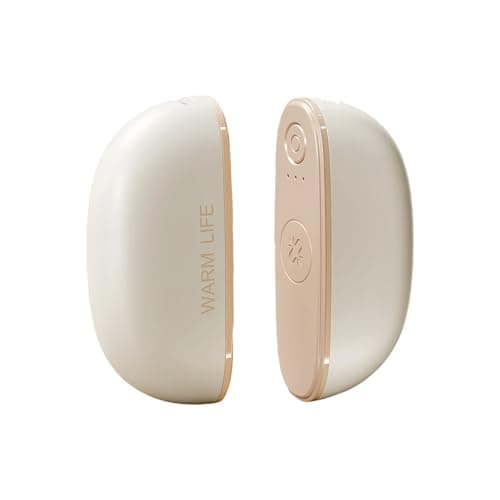 USB Rechargeable Hand Warmers for Indoor, Beige