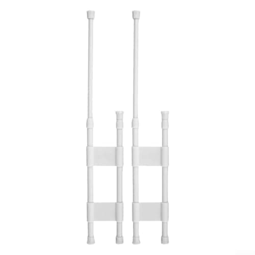 RV Refrigerator Bars 40-70cm PVC Metal Secure Holder(white 40-70CM) — view 6