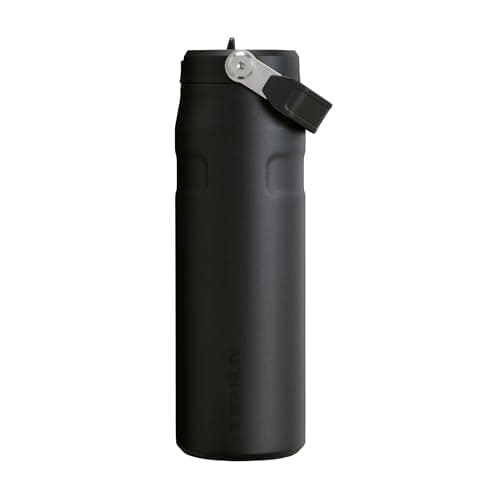 Stanley 1913 Flip Straw Sports Water Bottle 0.7L - Black