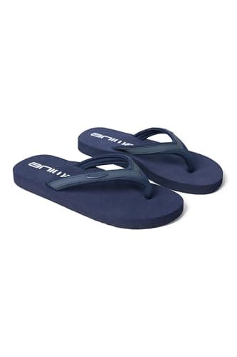 Animal Swish Womens Lightweight Flip-Flops Navy 6