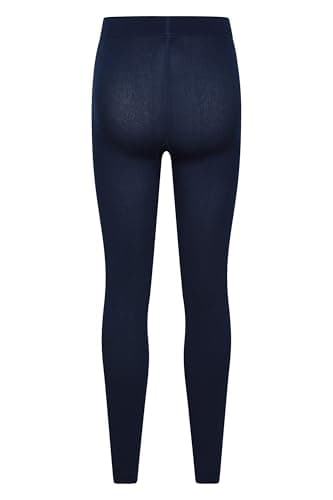 Mountain Warehouse Isotherm Womens Brushed Leggings - Lightweight Ladies Tights, Breathable, Thermal Underwear, Warm - Best for Skiing, Snowboarding Navy S — view 3