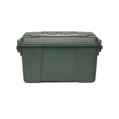 PLANO Sportsman's Trunk - Small 53ltr,Olive Drap Green, Military-Grade Storage Box with Lid, Heavy Duty, Large, Camping & Army Storage Trunks, Perfect for Hunting, Paintball, Airsoft or Home Storage — view 2