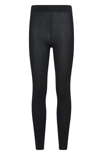 Mountain Warehouse Isotherm Brushed Womens Thermal Leggings Multipack - Lightweight Isotherm Pants, Warm & Cosy - Spring Summer, Outdoors, Travelling & Hiking Black (2 Pack) M — view 2