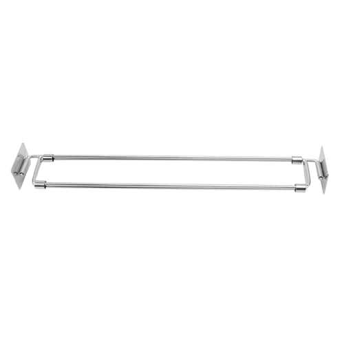 Cryfokt RV Secure Adjustable Bar Tension Rod Durable Stainless Steel Food Drink Stabilizer for RV Refrigerator Travel 12.44-22.64in — view 2
