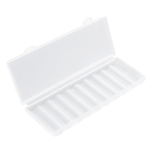 AA Battery Storage Box Space-Saving Compact Protective Stackable Portable