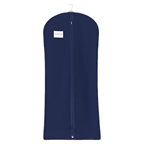 Hangerworld 54 Inch Navy Blue Breathable Dress Suit Garment Clothes Cover Protector Bag