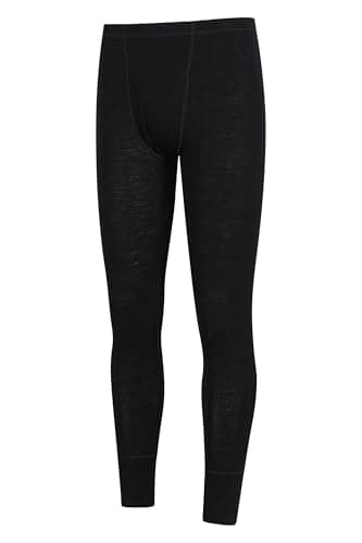 Mountain Warehouse Mens Merino Thermal Baselayer Pants Black XL — view 6