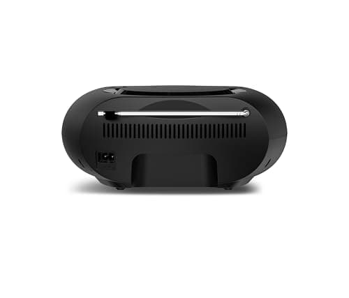 Philips TAZ2000 Portable CD Soundmachine with FM Radio, Bluetooth 6.0, USB Playback, Audio‑In, Dynamic Bass Boost, 6W Stereo Speakers, AC/Battery Powered, Carry Handle - Black — view 6