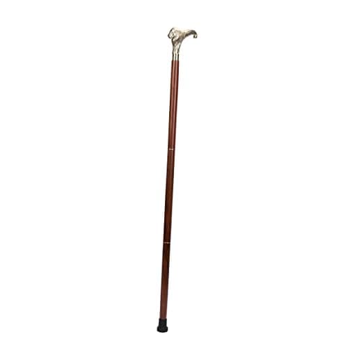Ajuny Wooden Walking Stick for Men Women Seniors Lion Style 36 Inch Canes — view 2