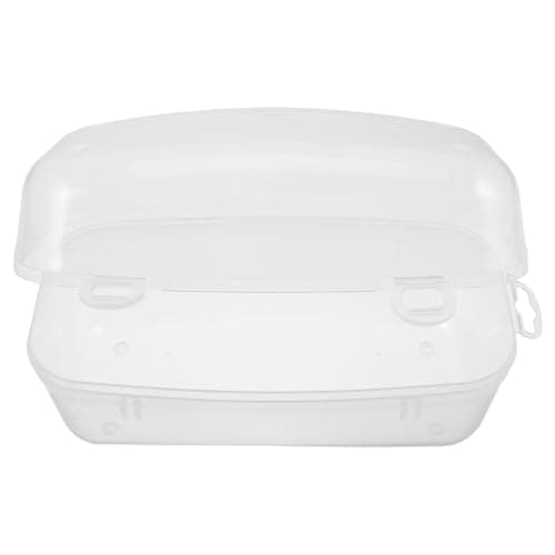 Veemoon Diving Mask Case Hard Protective Storage Box for Scuba Snorkeling Gear, Portable White Diving Gear Container for Swim and Travel