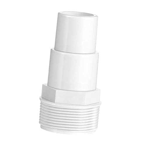 Zanthicia Durable Hose Adapter Connection Featuring 1-1/4 1-1/2 Compatibility for Universal Pool Filter Pump Skimmer Connections Universal Above Ground Pool — view 3
