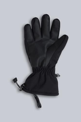 Animal Mens Edge Ski Gloves - Waterproof with PrimaLoft® Gold Insulation & Adjustable cuffs - Best for Spring Summer, Skiing, Snowboarding & Outdoors Jet Blac M — view 6