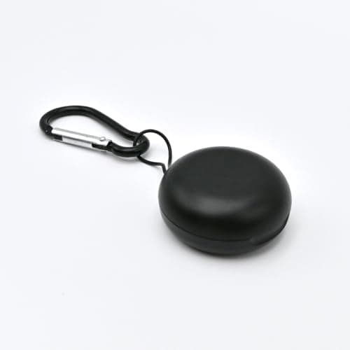 LICQIC Earplug Case, Earbud Storage, 2 Pcs, Black+Blue — view 5