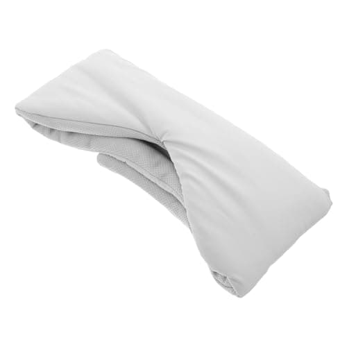 CLISPEED Organic Eye Mask Noise Cancelling Light Blocking Adjustable Blindfold Full Coverage Design Cotton Ice Silk for Men and Women Sleep and Relaxation