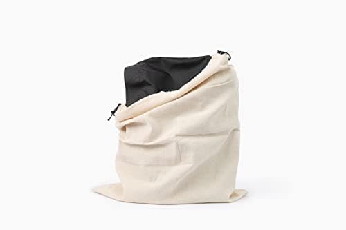 Organic Cotton Dust-Proof Storage Bags, White, 3 Small: 15"x12", Storage-Bags — view 5