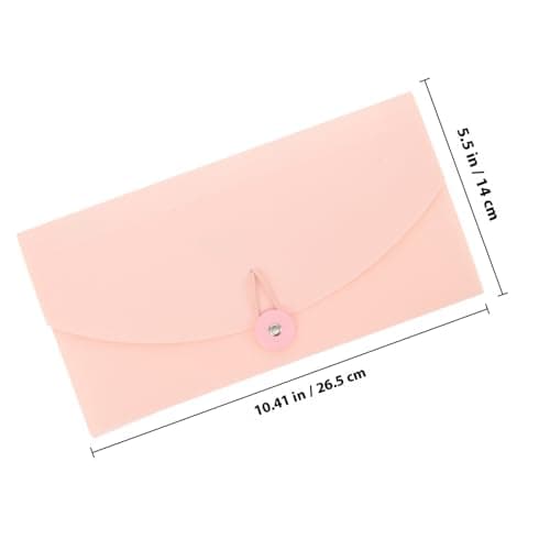 SWETRACE Portable Stylish Design Accordion Large Capacity with Bills Folder and Reusable Reusable Reusable Reusable Reusable Reusable Plastic Storage, Featuring Page Marker Tabs Receipt — view 2