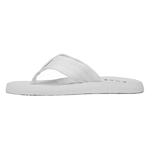 Rocket Dog Women's Adios Flip Flops, White, 5 UK