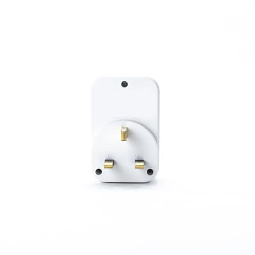 STATUS Multi USB Plug Adapter White, 2 Port USB Adaptor Plug Through, S2USBPTAWH1PK3 — view 4