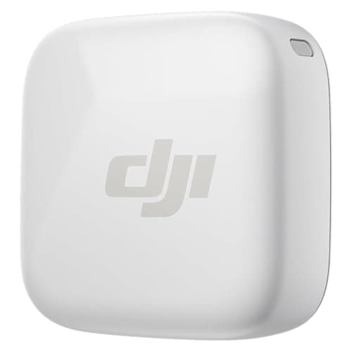 DJI Mic Mini Transmitter (Arctic White), Ultralight, Detail-Rich Audio