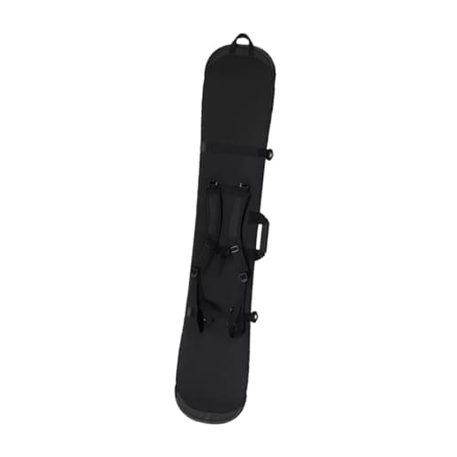lopituwe Snowboard Pouch Snowboard Bag Travel Protective Ski Storage Bag Enhances Safety During Ski Trips and Outdoor Sports Sleeve Cover Case with Handle, Black, 165cm — view 6