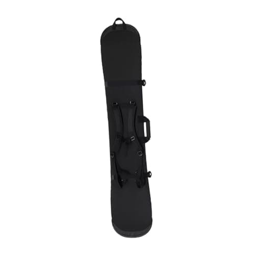 lopituwe Snowboard Pouch Snowboard Bag Travel Protective Ski Storage Bag Enhances Safety During Ski Trips and Outdoor Sports Sleeve Cover Case with Handle, Black, 165cm — view 3
