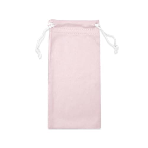 LICQIC Microfibre Sunglasses Soft Pouch, 1 Pcs Pink