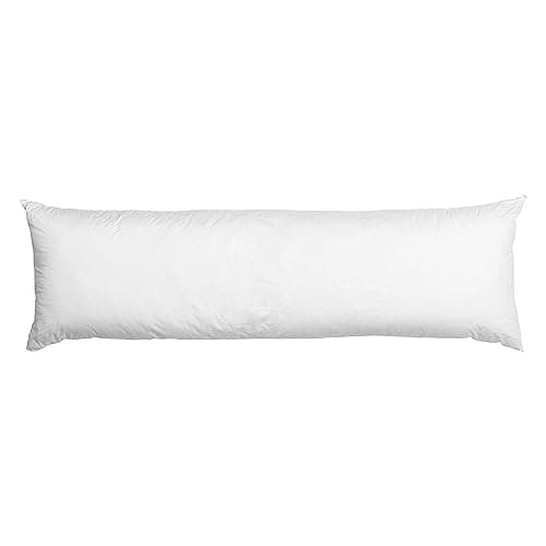 AmigoZone Pregnancy Pillow U Shaped Full Body Pillow, Maternity Pillow Support for Back, for Sleeping, (White, King 5FT(60"))