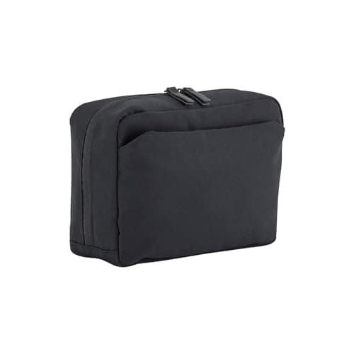Quadra - Black Tech Organiser - Travel Essentials, Travel, Power Bank - 100% Recycled Polyester Portable Charger Bag, Hand Luggage Bag — view 3