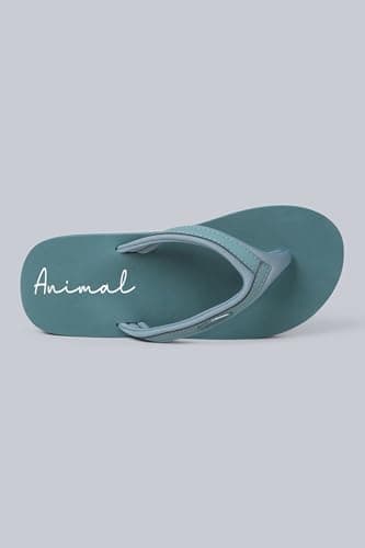 Animal Swish Womens Lightweight Flip-Flops Pale Gre 7 — view 3