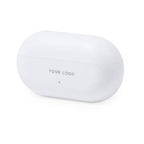 Sawfish Personalised Bamboo Bluetooth® 5.0 Wireless Earbuds with 3W Bluetooth Speaker Charging Case, Wheat Straw Earphones, Hands-Free Calls, USB Rechargeable