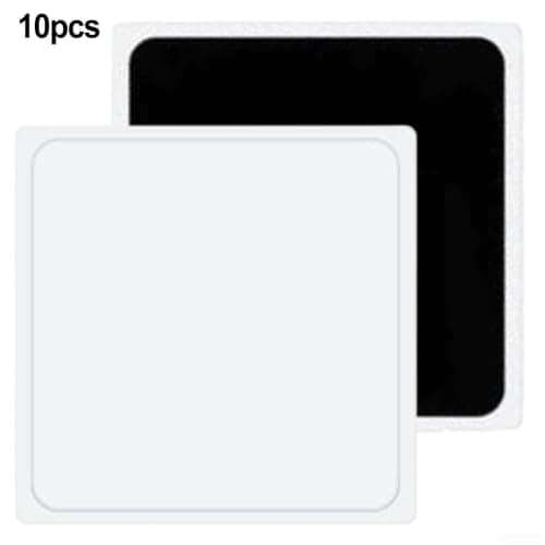 10 Count Silicone Gel Non-Slip Pads Designed for Car Dashboard Phone Mounts, Stand Bases, and Smooth Grip (Black) — view 6